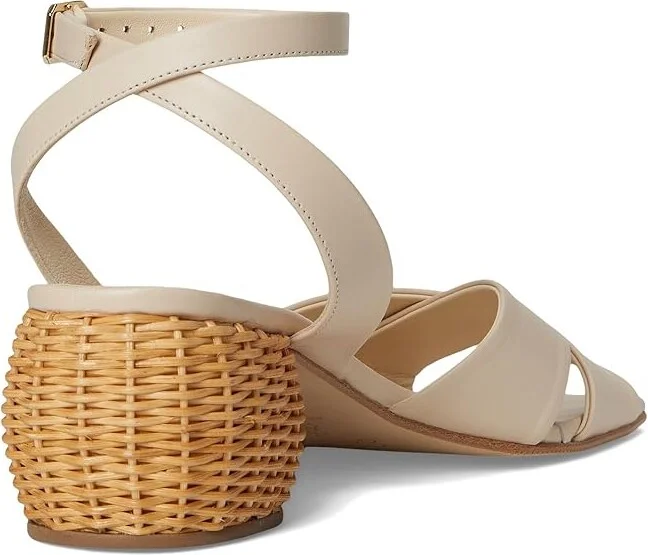Andre Assous Winona Women's Dress Sandals Ivory : 9 M, Leather - Image 4