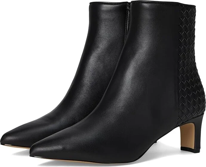 Andre Assous Winter Women's Boots Black Woven : 11 M, Leather