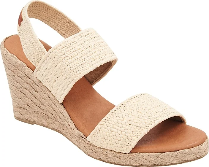 Andre Assous Women's Allison Woven Wedge Sandals