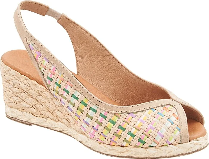 Andre Assous Women's Audrey Jute Wedge Sandals