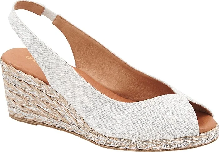 Andre Assous Women's Audrey Jute Wedge Sandals