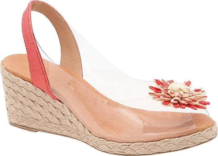 Andre Assous Women's Jute Wedge Sandals
