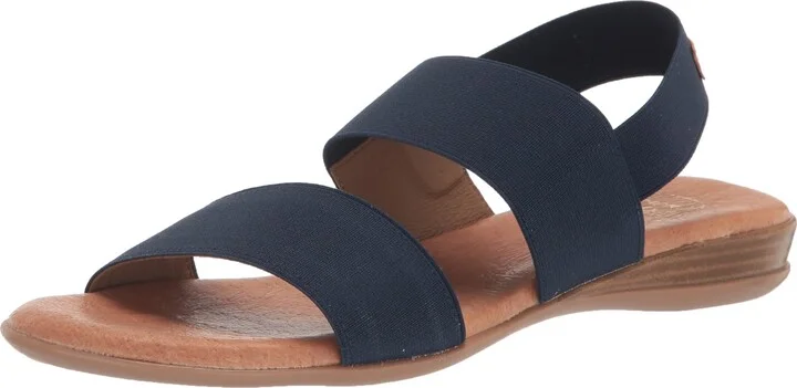 Andre Assous Womens Nigella Elastic Heel Strap Sandal Featherweight Summer Essentials Luxury Fabric Slipper
