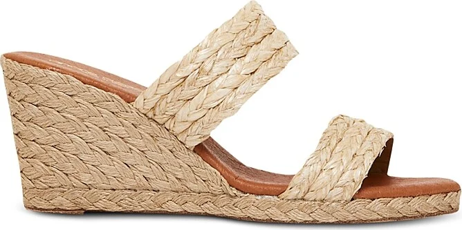 Andre Assous Women's Nolita Slip On Espadrille Wedge Sandals