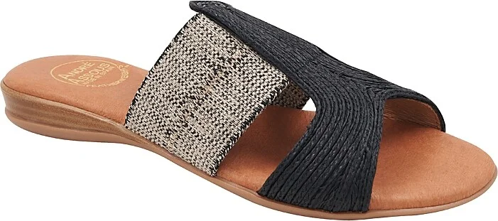 Andre Assous Women's Noor Slip On Slide Sandals