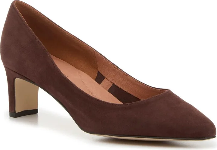 Dark Brown Suede