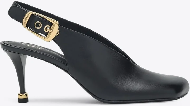 Andrea 70 Slingback Leather Pumps