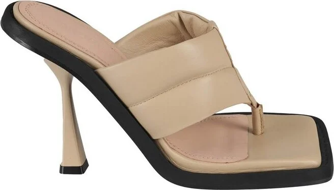Andrea Adamo Thong Heel Sandals