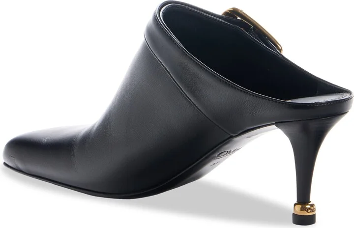 Andrea Buckle Detail Mule - Image 2
