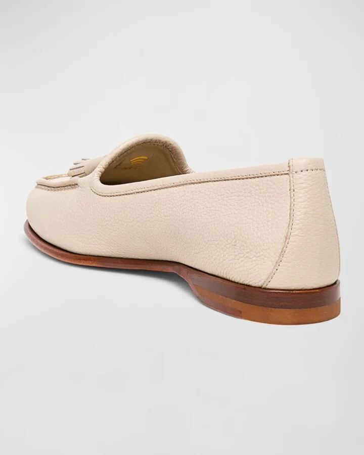 Andrea Calfskin Tassel Loafers - Image 2