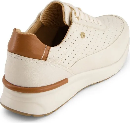 Andrea Casual Sneakers 7276, Beige, - Image 2