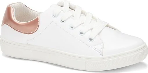 Andrea Casual Urban Sneakers 83749, White gold,
