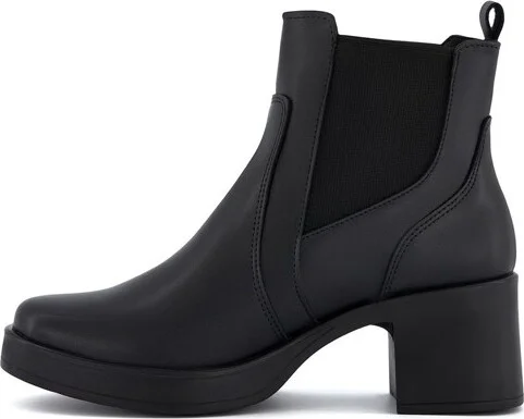 Andrea Chelsea Boots With Elastic Sides 393, Black, - Image 2