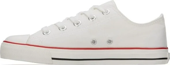 Andrea Classic Canvas Sneakers 19964 - White, - Image 2