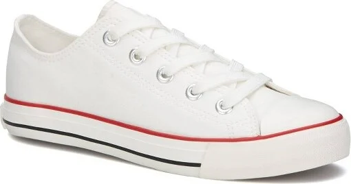 Andrea Classic Canvas Sneakers 19964 - White,