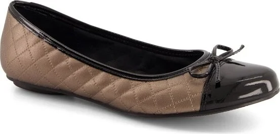 Andrea Classic Casual Ballerinas 8577, Bronze,