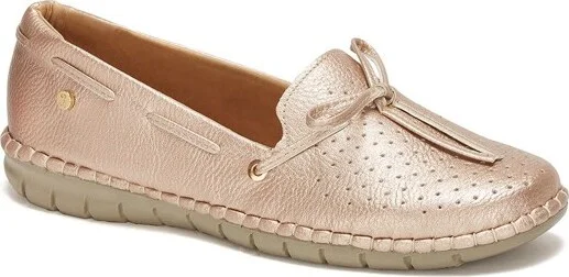Andrea Comfort Moccasins 3770, Rose Gold,