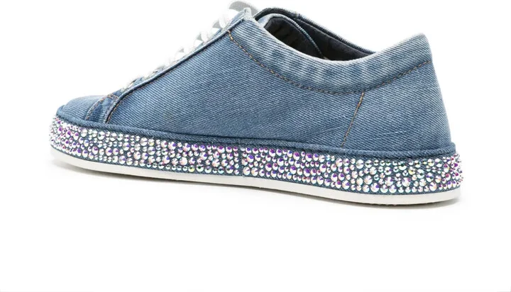Andrea crystal-embellished sneakers - Image 3