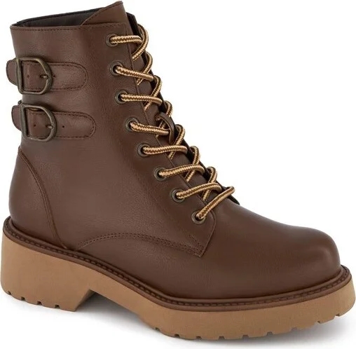 Andrea Derby Boots 6307, Brown,