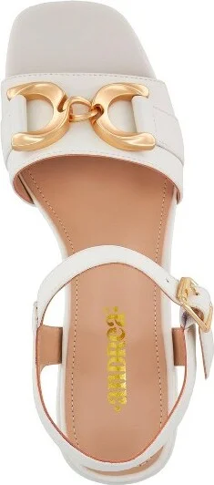 Andrea High Heel Ankle Strap Sandal 66620, Black, - Image 3