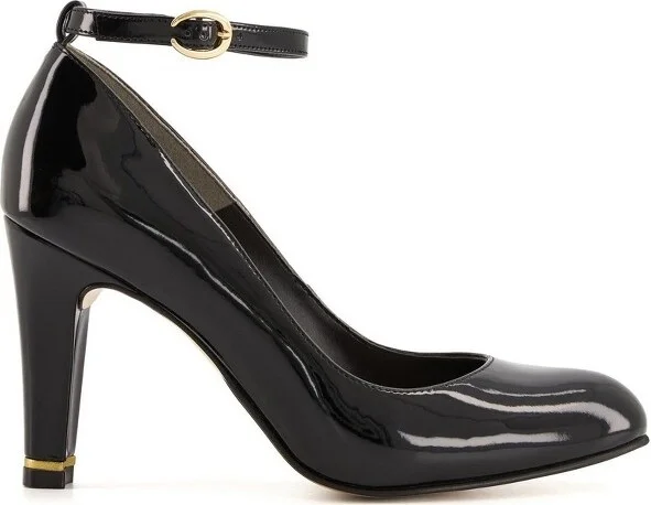 Andrea High Heels, Ankle Buckle Strap 7393 - Red, - Image 3