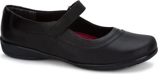 Andrea Leather Mary Janes AN2103, Black,