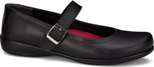 Andrea Leather Mary Janes AN29273, Black,