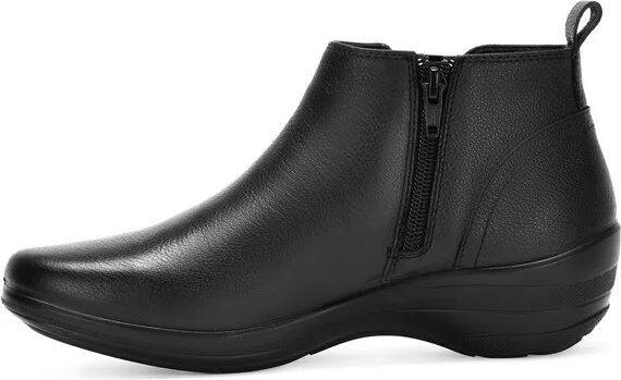 Andrea Leather Versatile Booties 68083, Black, - Image 2