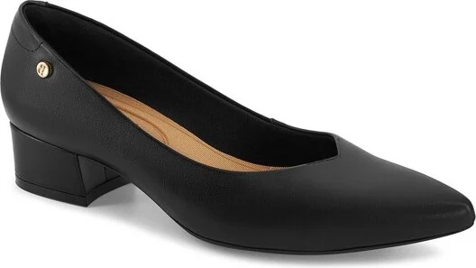 Andrea Low Heel Pumps 84796, Black,