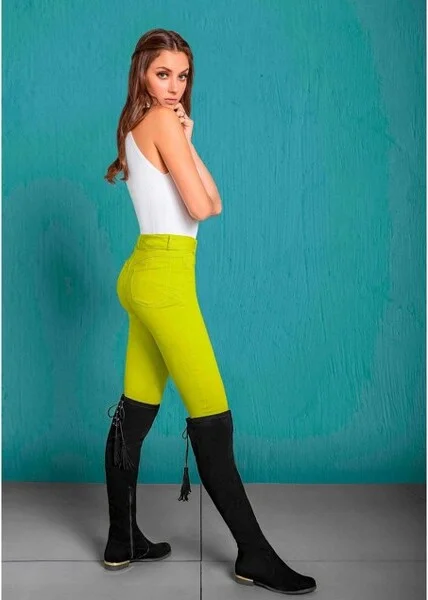 Andrea Over The Knee Low Heel Boots 90, Black, - Image 2