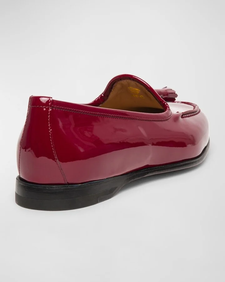 Andrea Patent Tassel Loafers - Image 2
