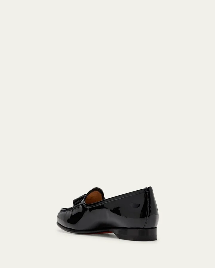 Andrea Patent Tassel Loafers - Image 6