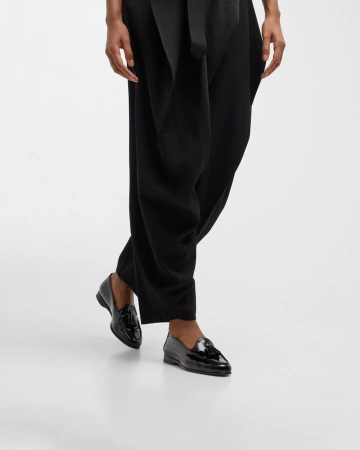 Andrea Patent Tassel Loafers - Image 3