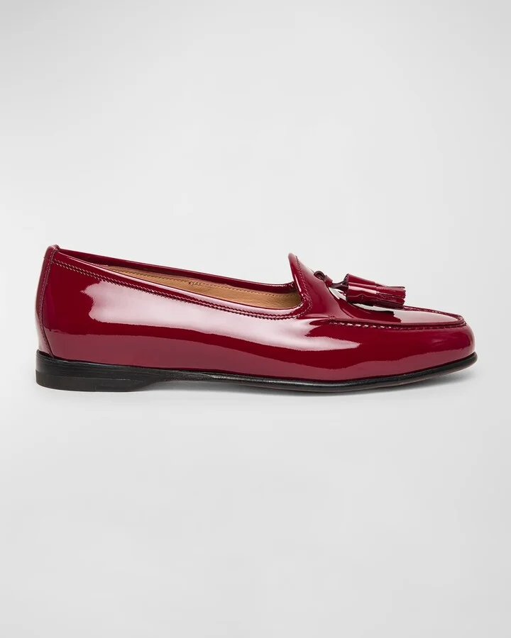Andrea Patent Tassel Loafers
