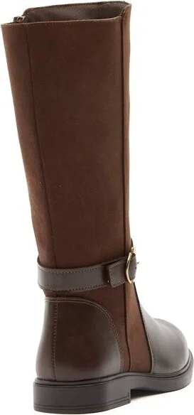 Andrea Riding Boots, combined texture, 8808, Brown, - Image 2