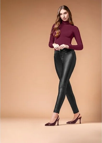 Andrea Stiletto Slingback Pumps 85535, Burgundy, - Image 2