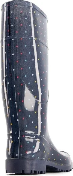 Andrea Tall Rain Boots 4125 - Navy, - Image 2