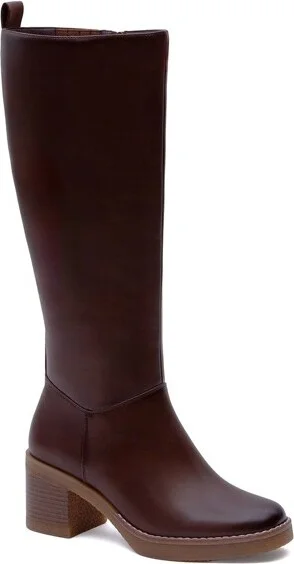 Andrea Tall Riding Boots 7115, Brown,