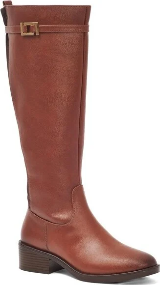 Andrea Tall Riding Boots 85755, Brown,