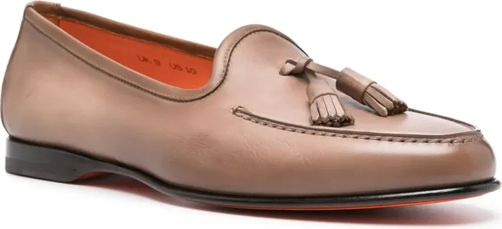 Andrea tassel leather loafers - Image 2