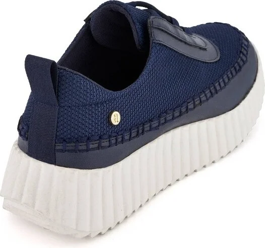Andrea Urban Comfort Sneakers 67625, Navy, - Image 2