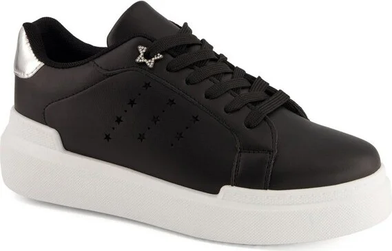 Andrea Urban Platform Sneakers 66663, Black,