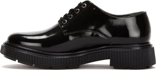 Andrea Women's Patent Oxfords 32, Black, - Image 2