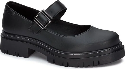 Andrea Womens Platform Mary Janes 59517, Black,