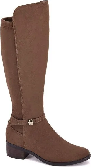 Andrea Women's Riding Boots 63670, Brown,