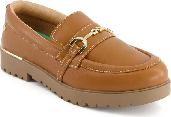 Andrea Women's Superior Comfort Classic Loafers 65302 Brown - Image 2