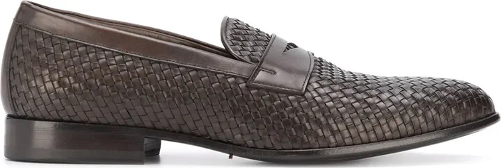 Andrea woven loafers