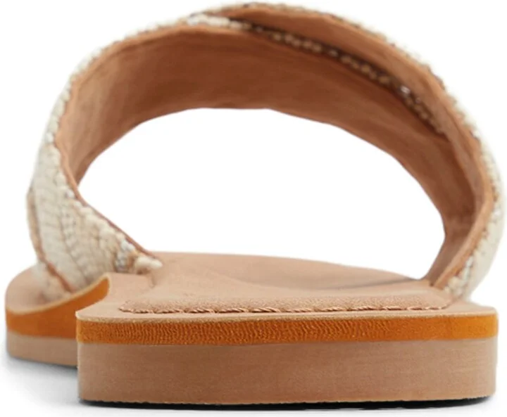 Andreya Raffia Slide Sandal - Image 4