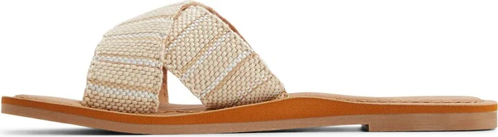 Andreya Raffia Slide Sandal - Image 5