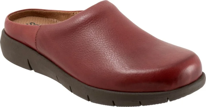 Dark Red Suede